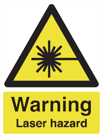 Laser warning
